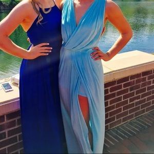 Light Blue formal dress